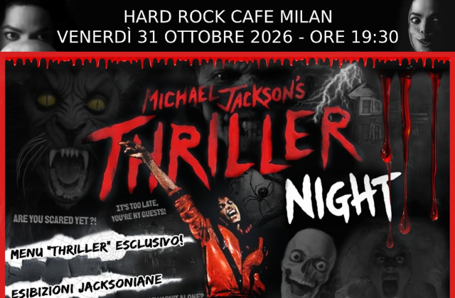 MICHAEL JACKSON’S THRILLER NIGHT