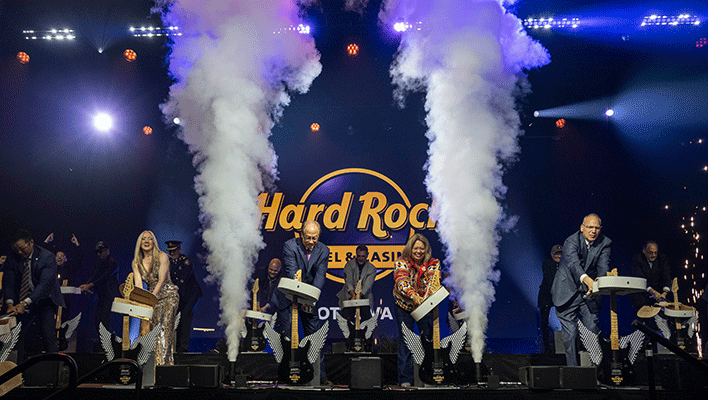 Hard Rock Ottawa Guitar Smash