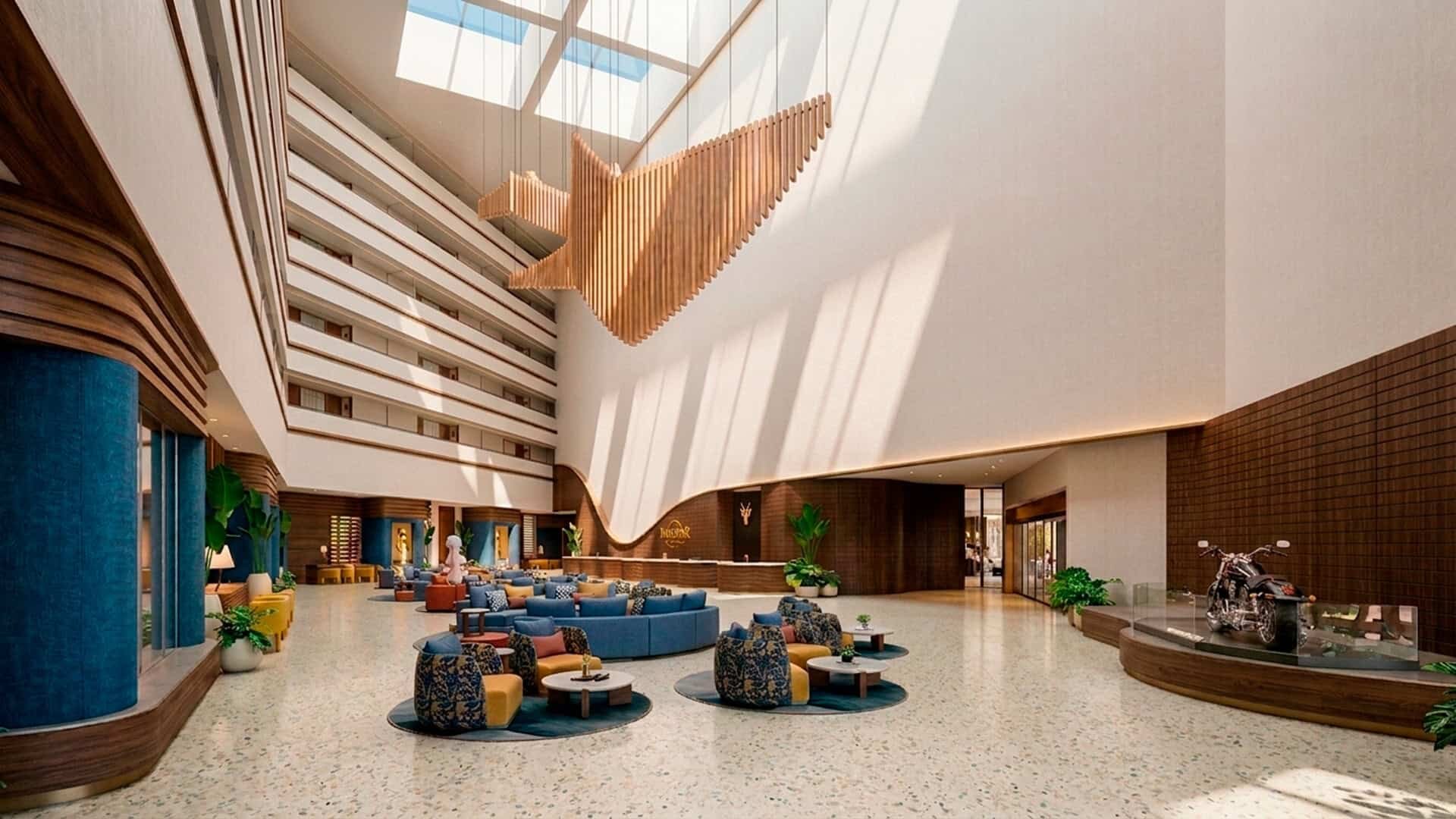 Renovation Lobby Hard Rock Hotel Vallarta