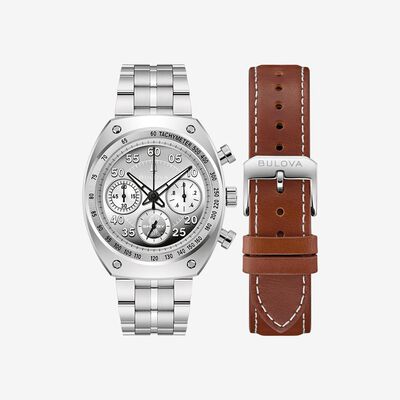 Bulova Limited Edition Shelby Racing Stainless Steel Watch