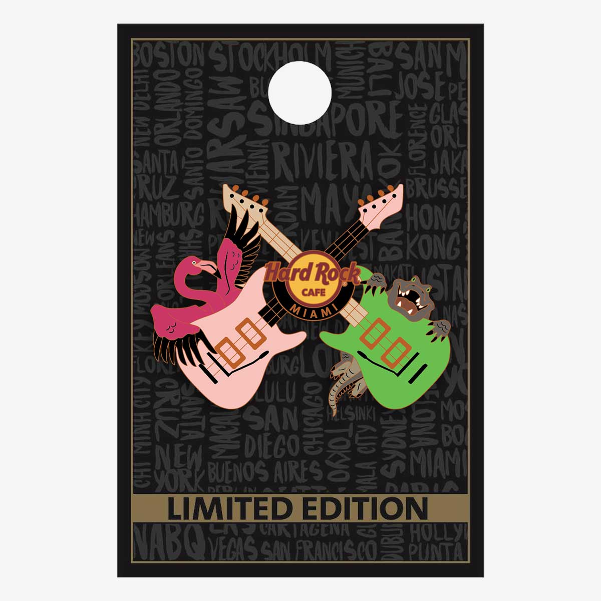 Limited Edition Miami Released Wildlife Pin image number 2