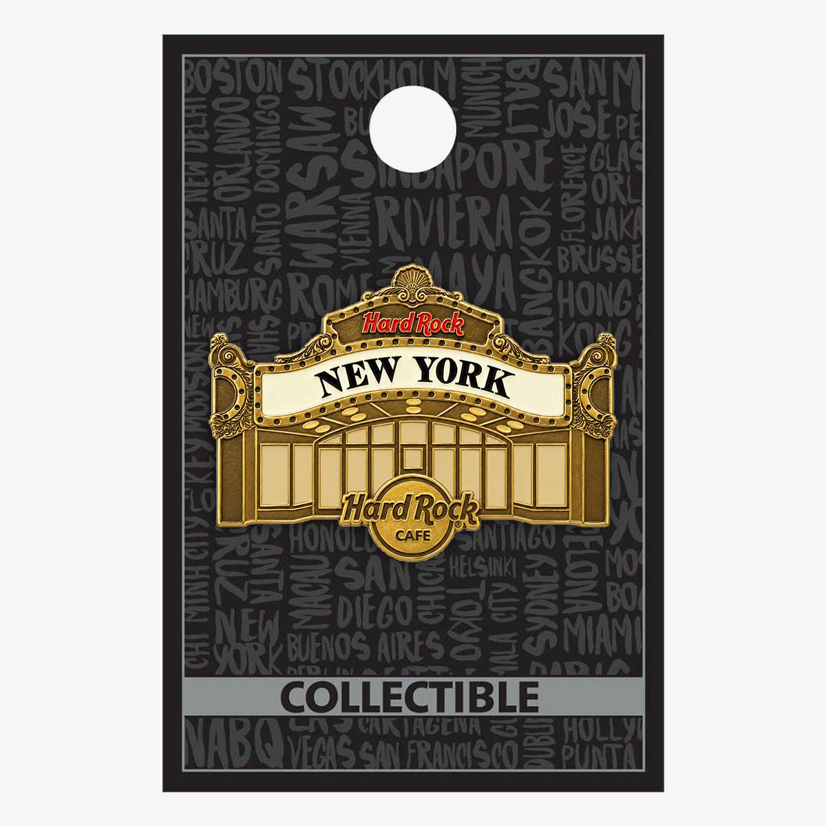 Collectible New York City 3D Facade Pin image number 2