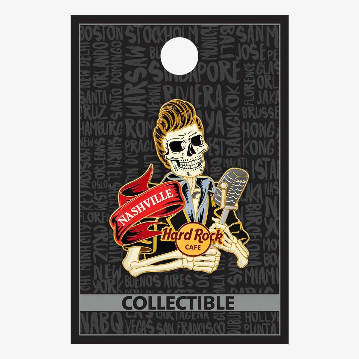 Collectible Nashville Coiffed Crooner Local Pin image number 2