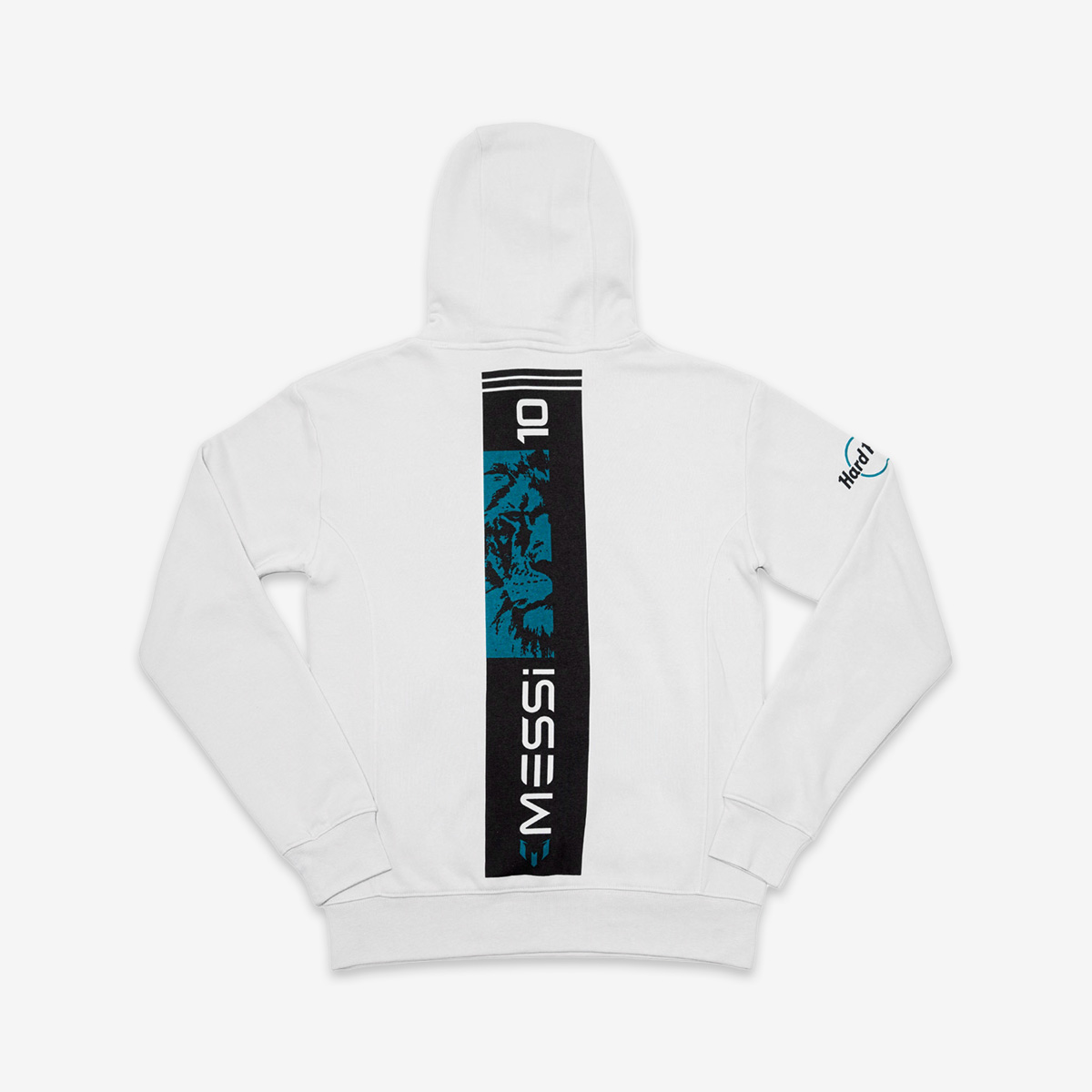 Messi x Hard Rock Hoodie in Silver image number 3