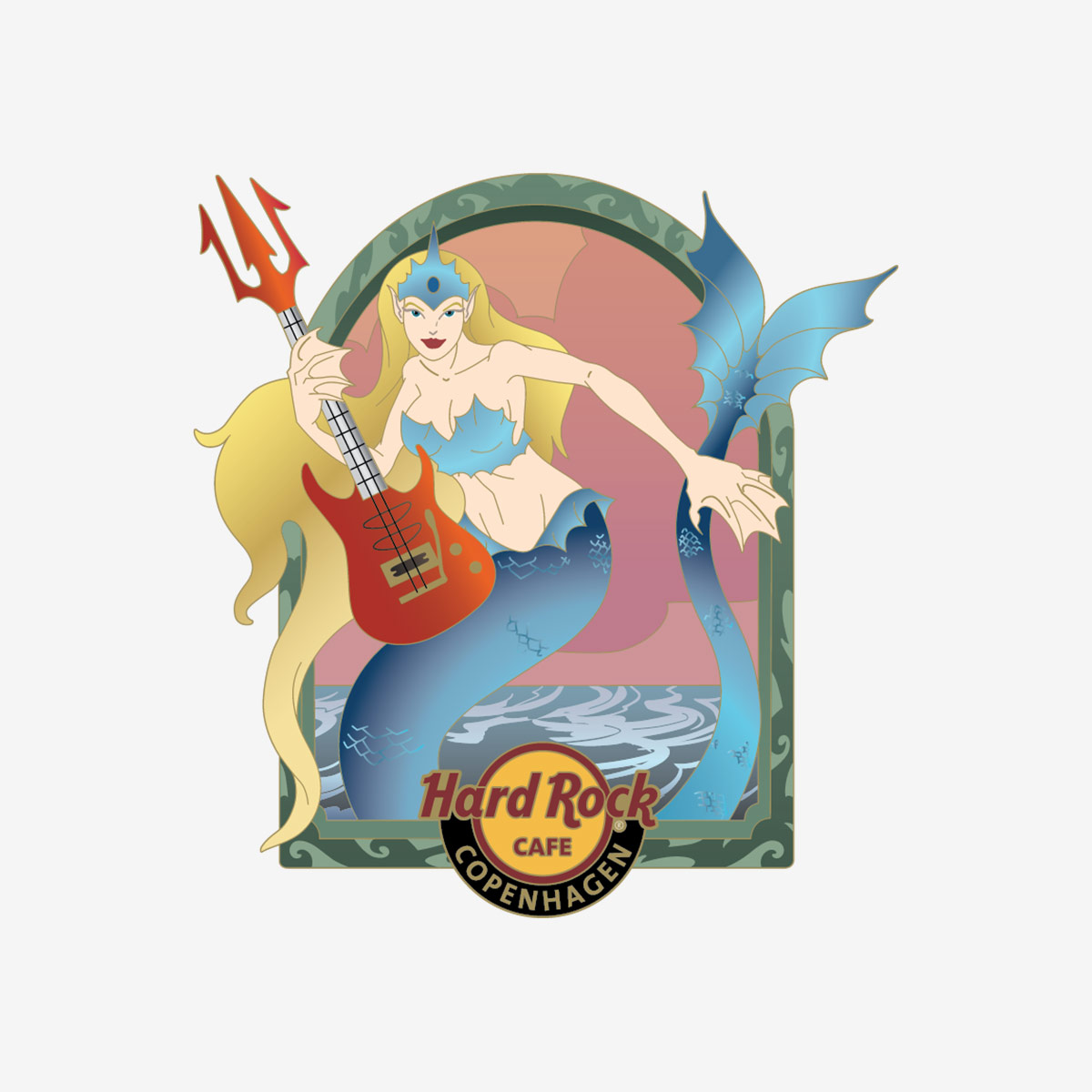 Limited Edition Copenhagen Song Of the Siren Pin image number 1