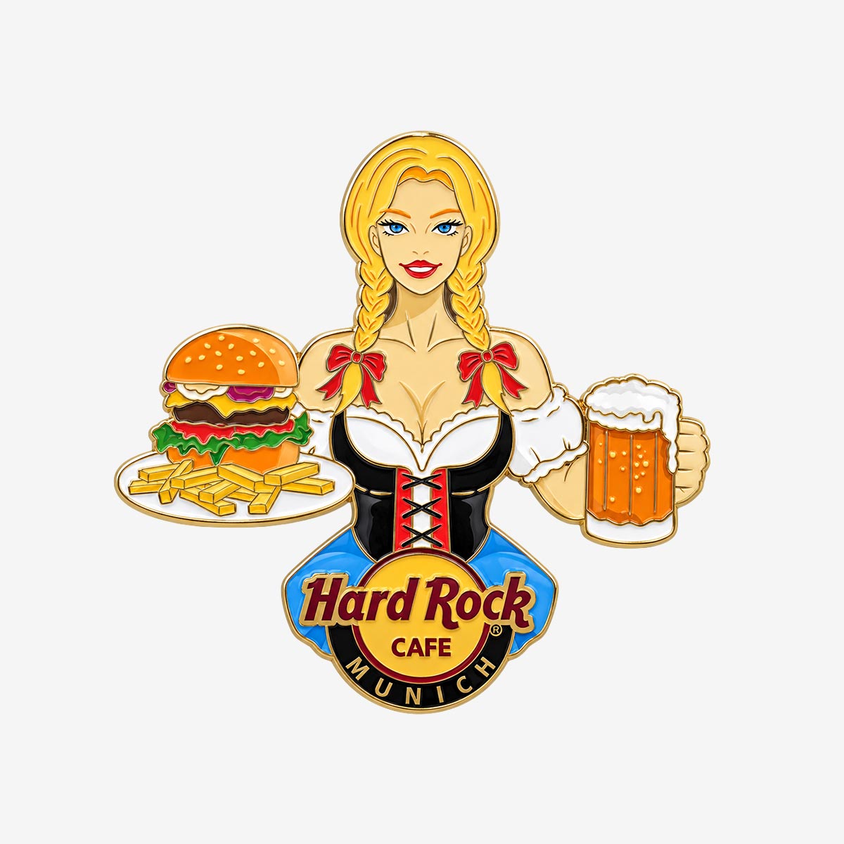 Collectible Munich Barmadchen Local Pin image number 1