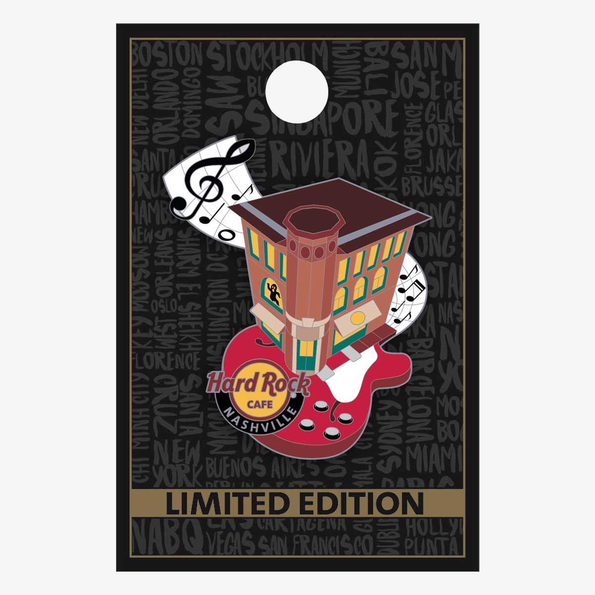 Limited Edition Nashville Silver Dollar Pin image number 2