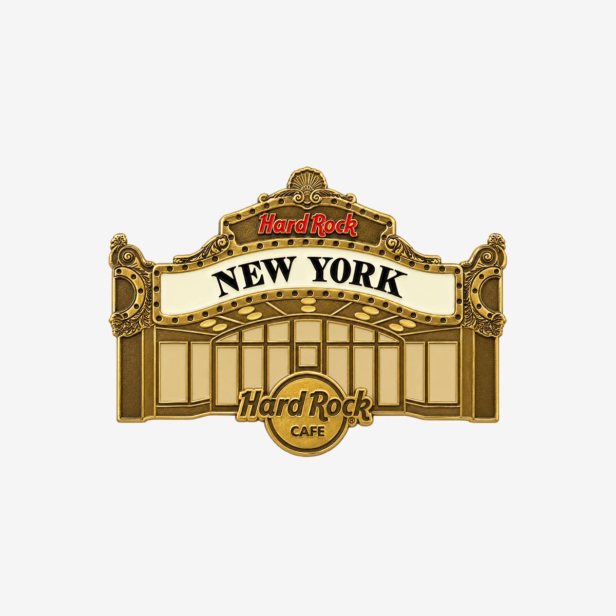 Collectible New York City 3D Facade Pin image number 1