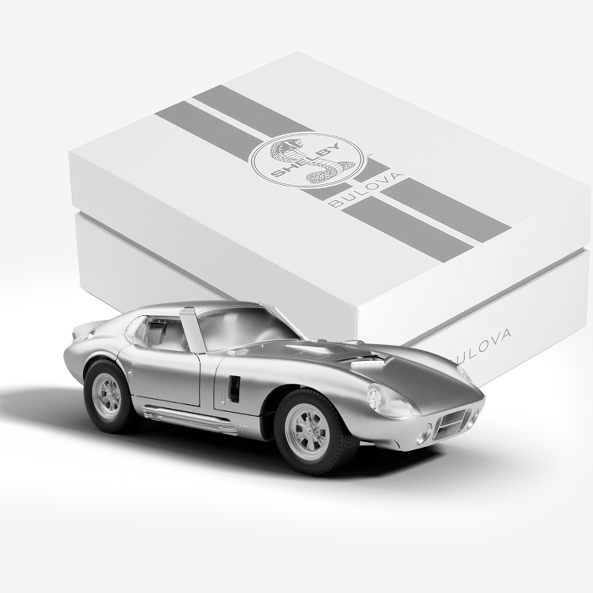 Bulova Limited Edition Shelby Racing Stainless Steel Watch image number 4